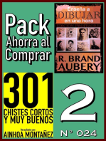 Pack Ahorra al Comprar 2 (No 024): 301 Chistes Cortos y Muy Buenos & Enseña a dibujar en una hora