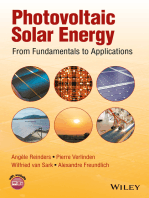 Photovoltaic Solar Energy: From Fundamentals to Applications