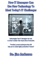 How IT Managers Can Use New Technology To Meet Today's IT Challenges