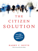 The Citizen Solution: How You Can Make A Difference