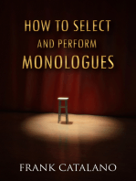 How to Select and Perform Monologues