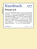 Kursbuch 177: Privat 2.0