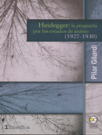 Heidegger: la pregunta por los estados de ánimo (1927-1930)