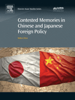 Contested Memories in Chinese and Japanese Foreign Policy
