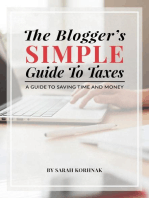 The Blogger's Simple Guide to Taxes