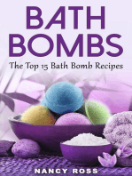 Bath Bombs: The Top 15 Bath Bomb Recipes