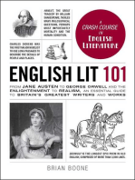 English Lit 101: From Jane Austen to George Orwell and the Enlightenment to Realism, an essential guide to Britain's greatest writers and works