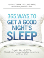 365 Ways to Get a Good Night's Sleep