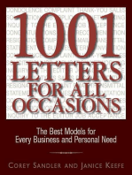 1001 Letters For All Occasions