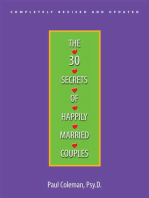 The 30 Secrets Of Happily Married Couples