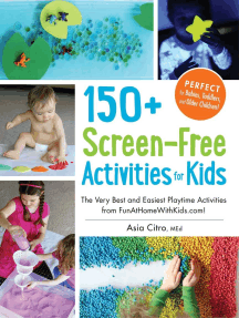 Read 150 Screen Free Activities For Kids Online By Asia Citro Books