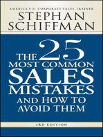 The 25 Most Common Sales Mistakes and How to Avoid Them: . . . And How to Avoid Them