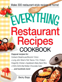 Read The Everything Restaurant Recipes Cookbook Online By Becky Bopp Books