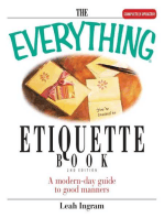 The Everything Etiquette Book