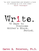 Write.: 10 Days to Overcome Writer's Block. Period.