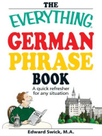 The Everything German Phrase Book: A quick refresher for any situation