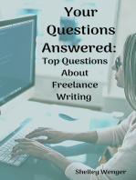 Your Questions Answered: Top Questions About Freelance Writing