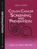 Colon Cancer Screening and Prevention