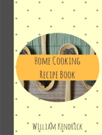 Home Cooking Recipe Book