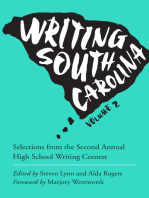 Writing South Carolina: Selections from the Second Annual High School Writing Contest