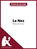 Le Nez de Nikolaï Gogol (Fiche de lecture): Analyse complète et résumé détaillé de l'oeuvre