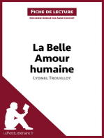 La Belle Amour humaine de Lyonel Trouillot (Fiche de lecture): Analyse complète et résumé détaillé de l'oeuvre