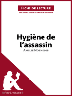 Hygiène de l'assassin d'Amélie Nothomb (Fiche de lecture)