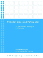 Trinitarian Grace and Participation: An Entry into the Theology of T. F. Torrance