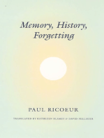 Memory, History, Forgetting