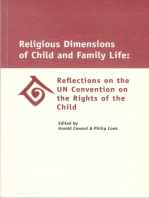 Religious Dimensions of Child and Family Life: Reflections on the UN Convention on the Rights of the Child