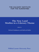 The New Land: Studies in a Literary Theme