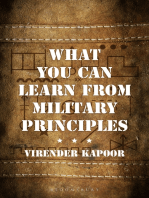 What You Can Learn From Military Principles