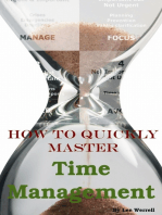 How to Quickly Master Time Management