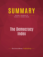 Summary: The Democracy Index: Review and Analysis of Heather K. Gerken's Book