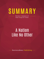 Summary: A Nation Like No Other: Review and Analysis of Newt Gingrich's Book