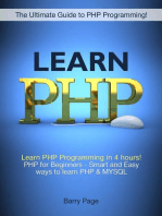 Learn PHP