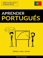 Aprender Portugués: Rápido / Fácil / Eficaz: 2000 Vocablos Claves