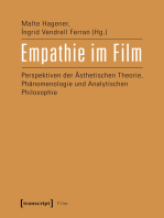 Empathie im Film: Perspektiven der Ästhetischen Theorie, Phänomenologie und Analytischen Philosophie