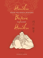 Haiku Before Haiku: From the Renga Masters to Basho
