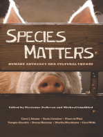 Species Matters: Humane Advocacy and Cultural Theory