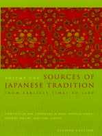 Sources of Japanese Tradition: Volume 1: From Earliest Times to 1600