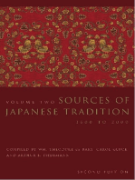 Sources of Japanese Tradition: Volume 2, 1600 to 2000