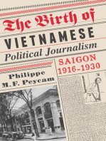 The Birth of Vietnamese Political Journalism: Saigon, 1916-1930