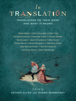 In Translation: Translators on Their Work and What It Means