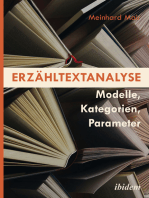 Erzähltextanalyse [German-language Edition]: Modelle, Kategorien, Parameter