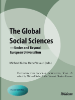 The Global Social Sciences: Under and Beyond European Universalism