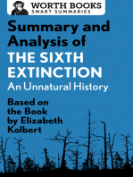Summary and Analysis of The Sixth Extinction: An Unnatural History: Based on the Book by Elizabeth Kolbert