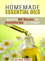 Homemade Essential Oils