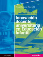 Innovación docente universitaria en Educación Infantil