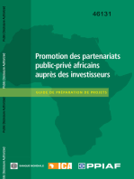 Promotion des partenariats public-privé africains auprès des investisseurs